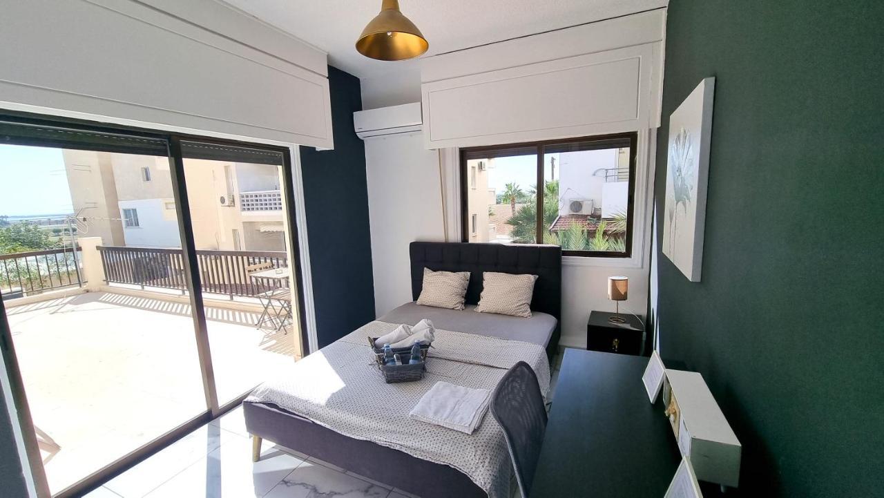 Cozy Beach Apt, Near Airport With 100Mbit Internet Larnaca Exterior foto