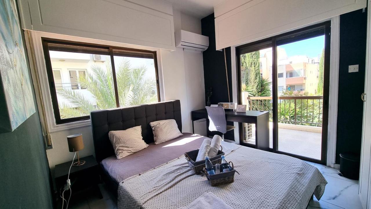 Cozy Beach Apt, Near Airport With 100Mbit Internet Larnaca Exterior foto